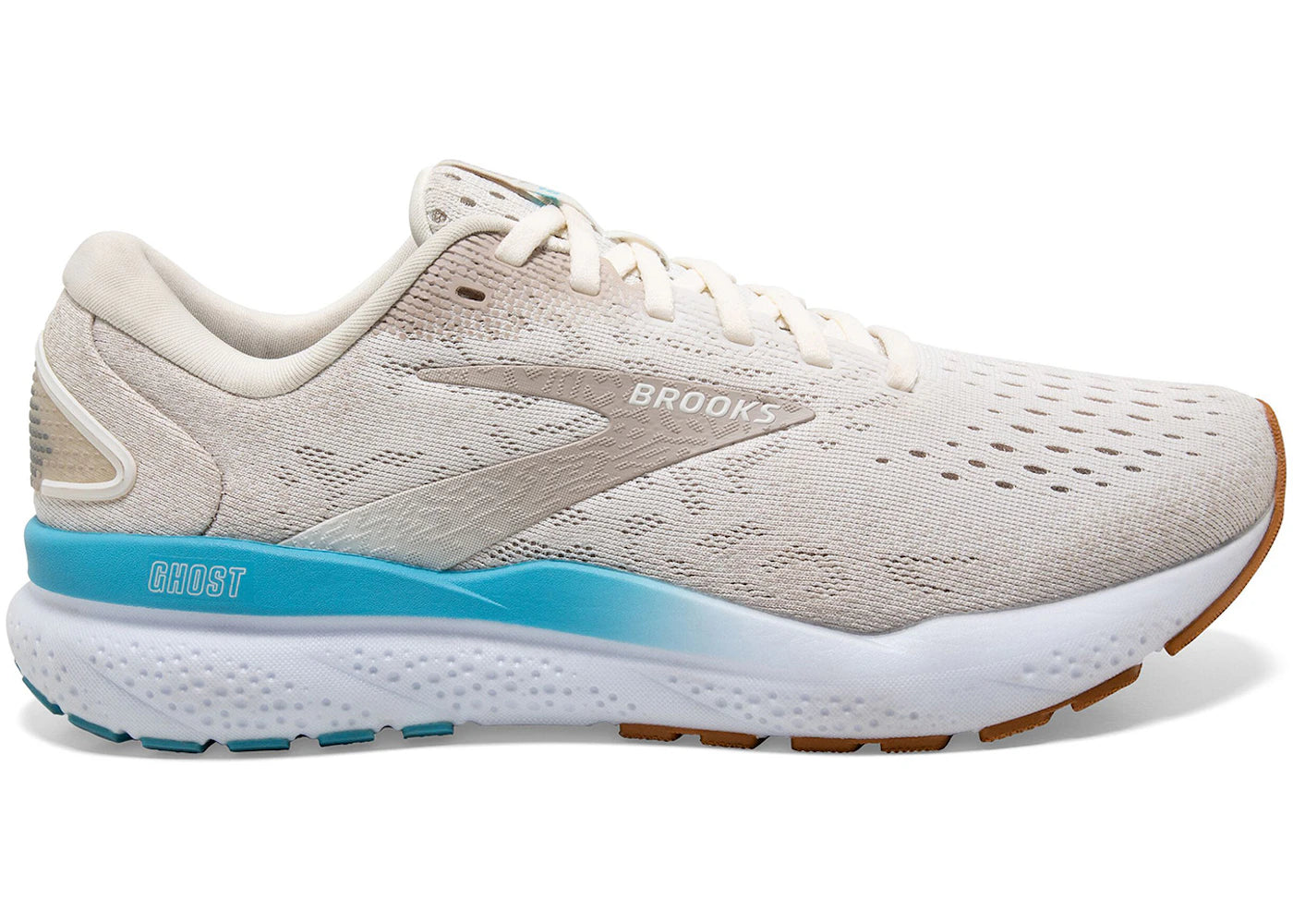 Brooks Ghost 16 Coconut Chateau Grey Blue (Women's)
