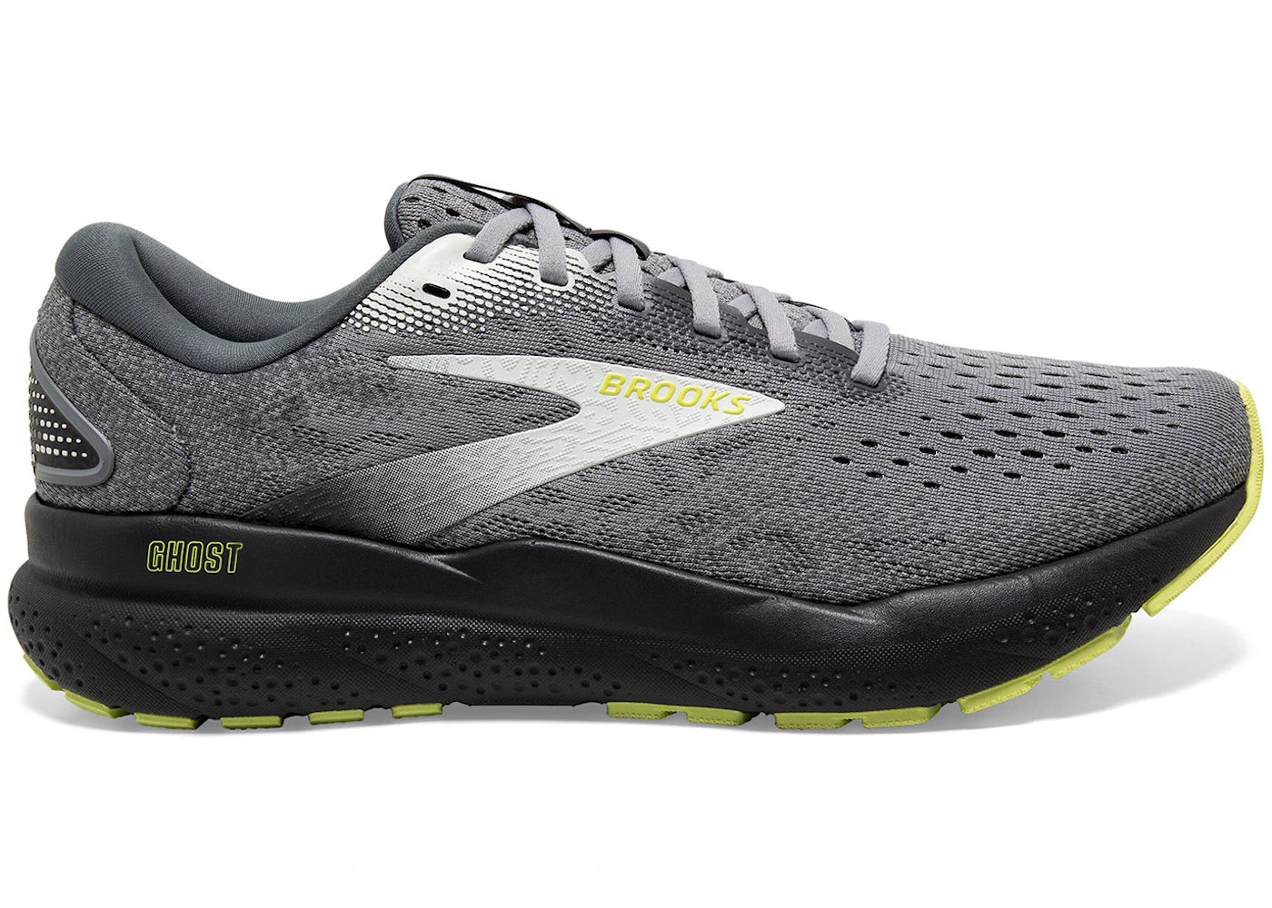 Brooks Ghost 16 Primer Grey Lime