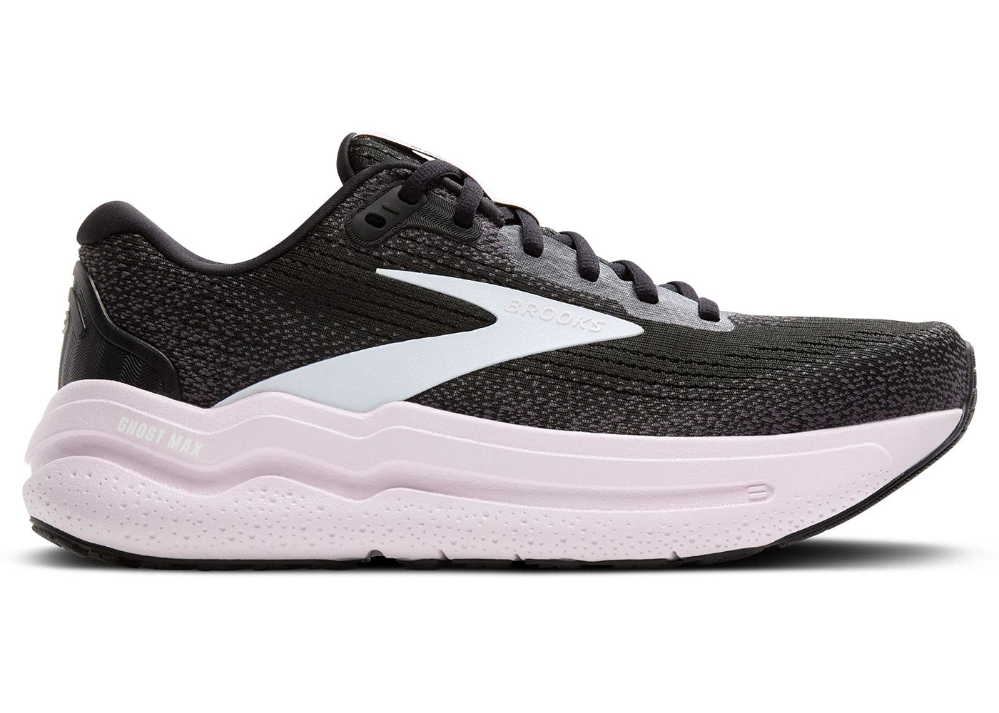 Brooks Ghost Max 2 Black White Orchid Ice (Women's)