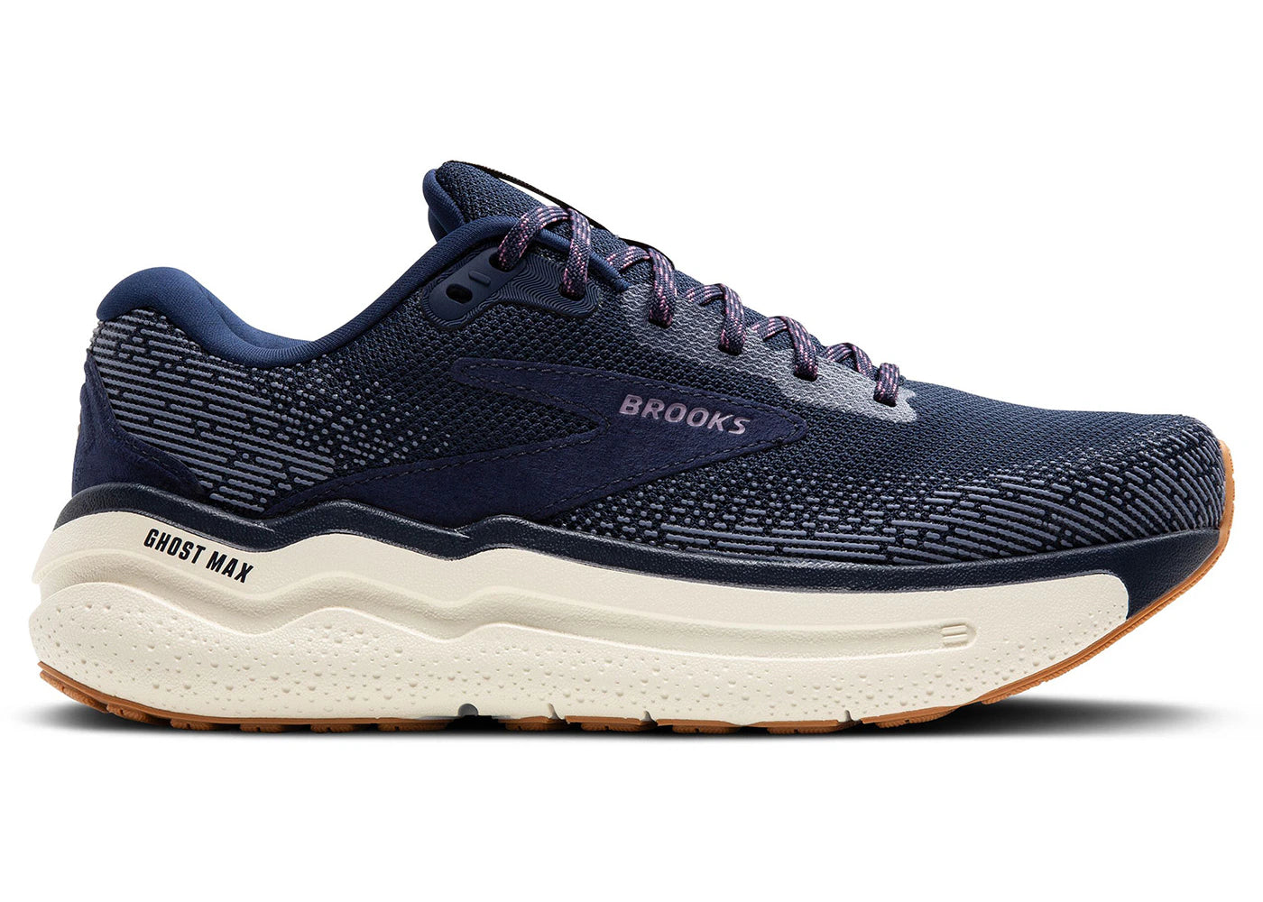 Brooks Ghost Max 2 Peacoat Orchid Coconut Milk (Women's)