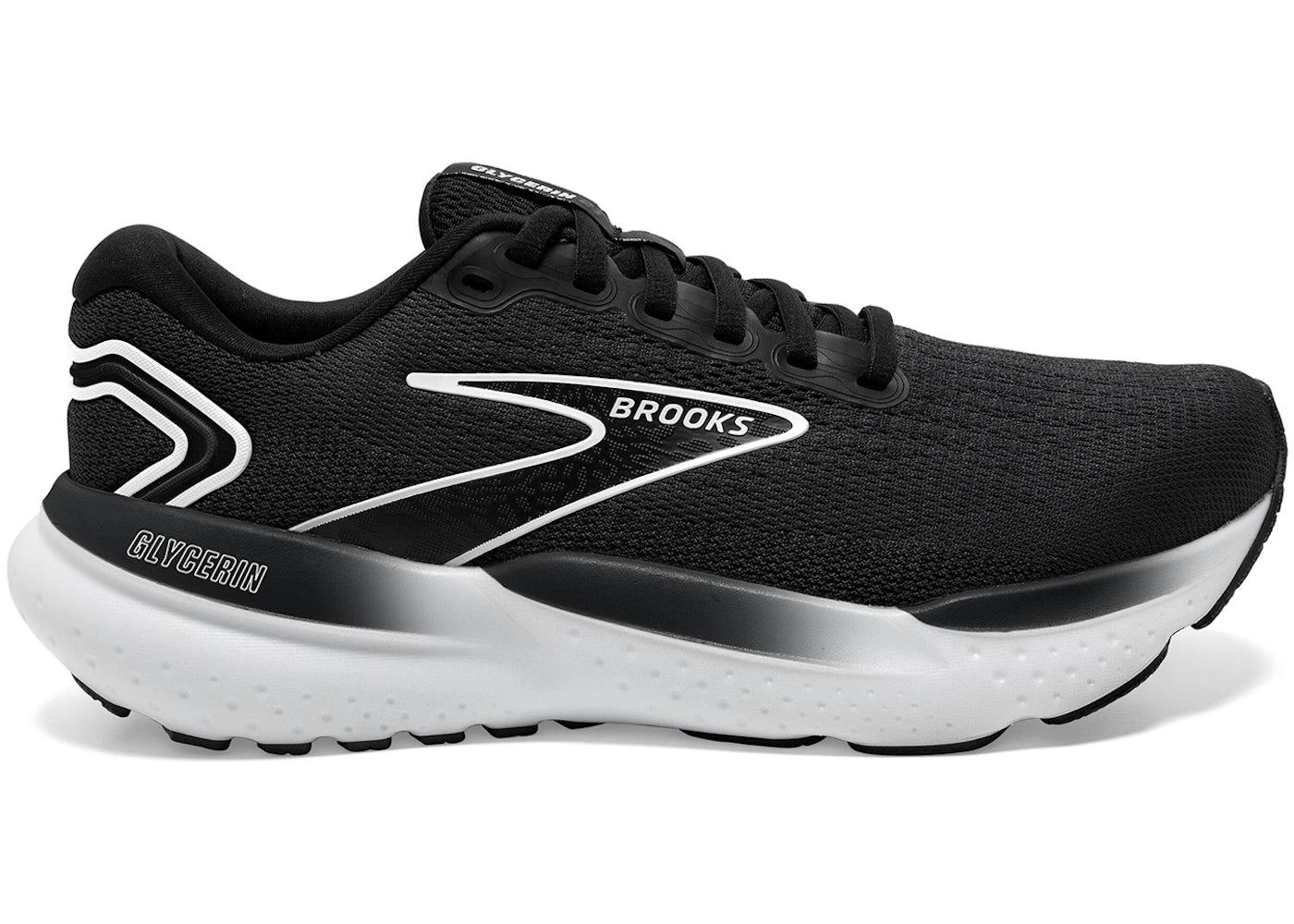Brooks Glycerin 21 Black Grey White (Women's)
