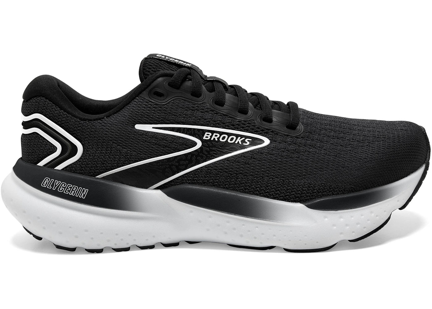 Brooks Glycerin 21 Black Grey White