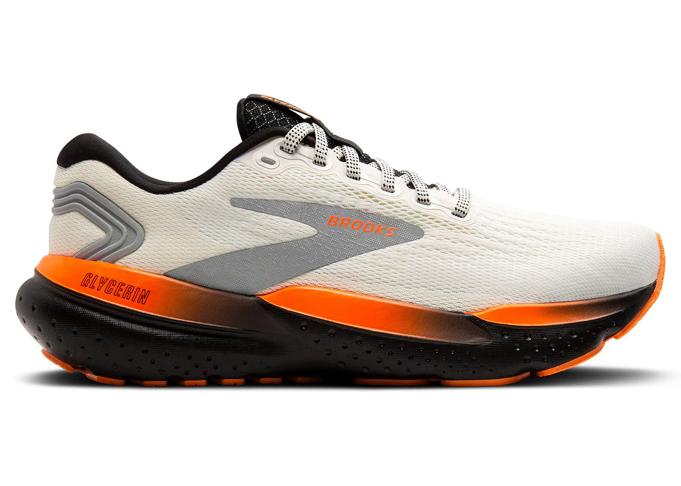 Brooks Glycerin 21 Ecru Orange Black (Women's)