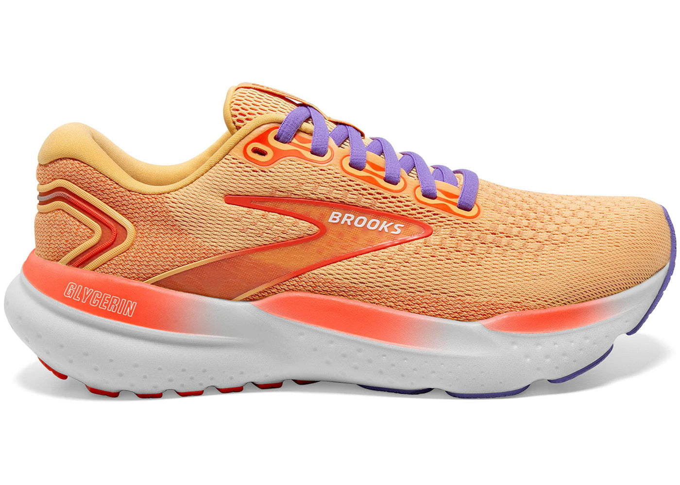 Brooks Glycerin 21 Sunburst Nasturtium Purple (Women's)