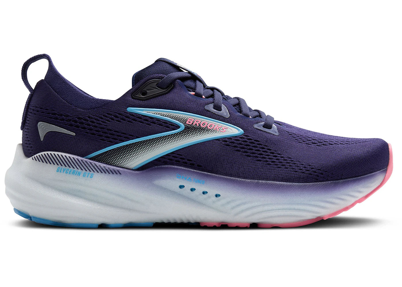 Brooks Glycerin GTS 22 Blue Ribbon Peacoat Dianthus (Women's)