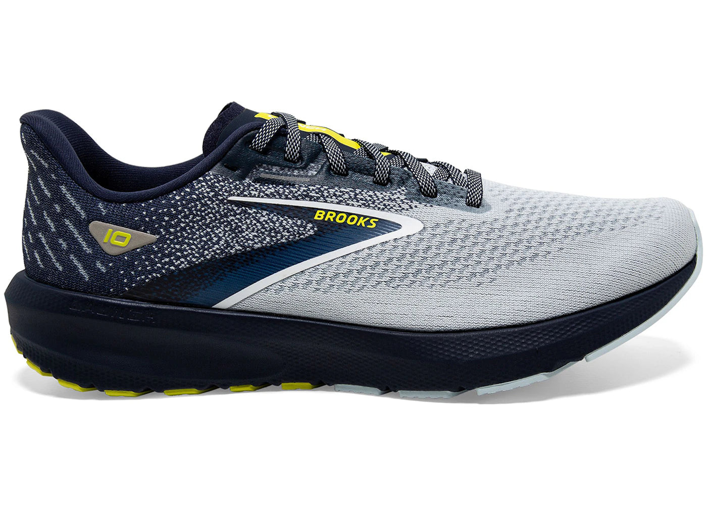 Brooks Launch 10 Iris Ballad Blue Sulphur
