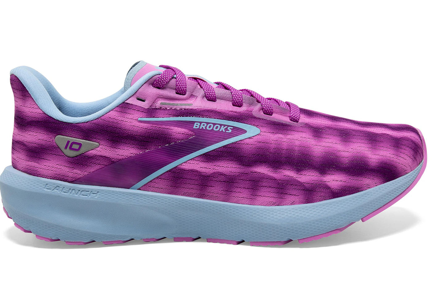 Brooks Launch 10 Purple Cactus Lucent Chambray (Women's)