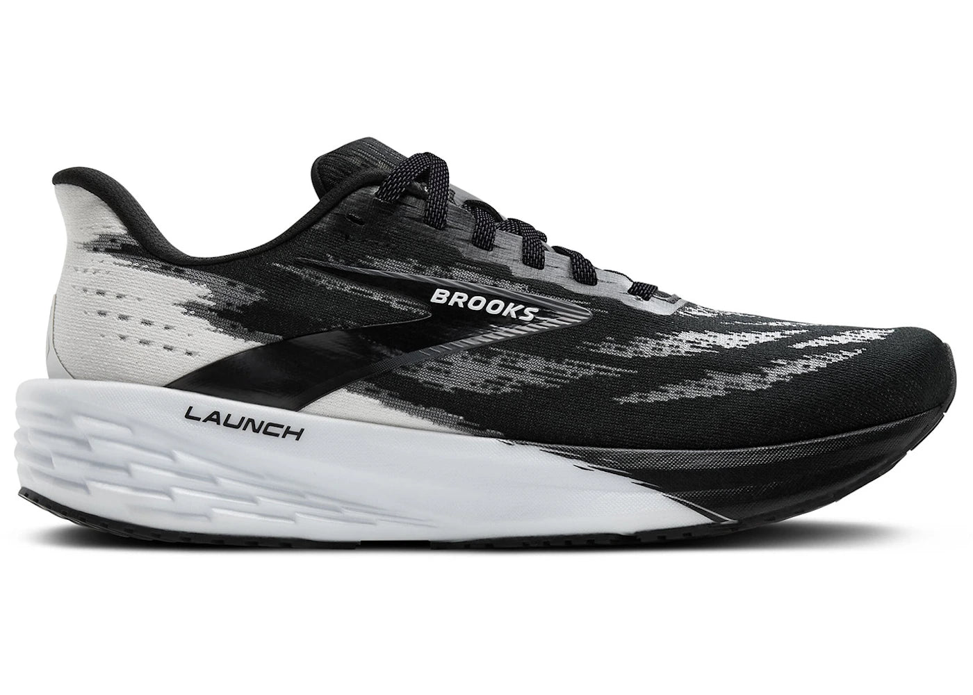 Brooks Launch 11 Black White