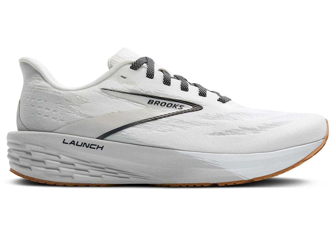 Brooks Launch 11 White Grey Black (Women's)