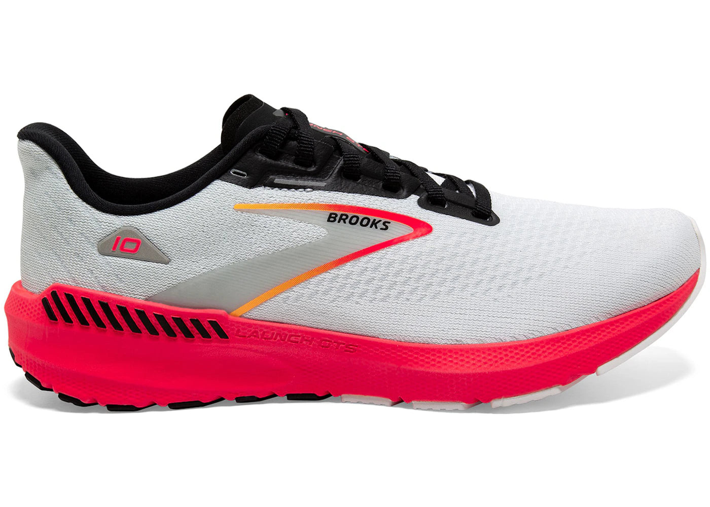 Brooks Launch GTS 10 Blue Black Fiery Coral