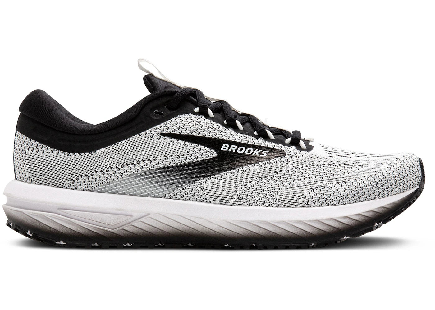 Brooks Revel 7 White Black