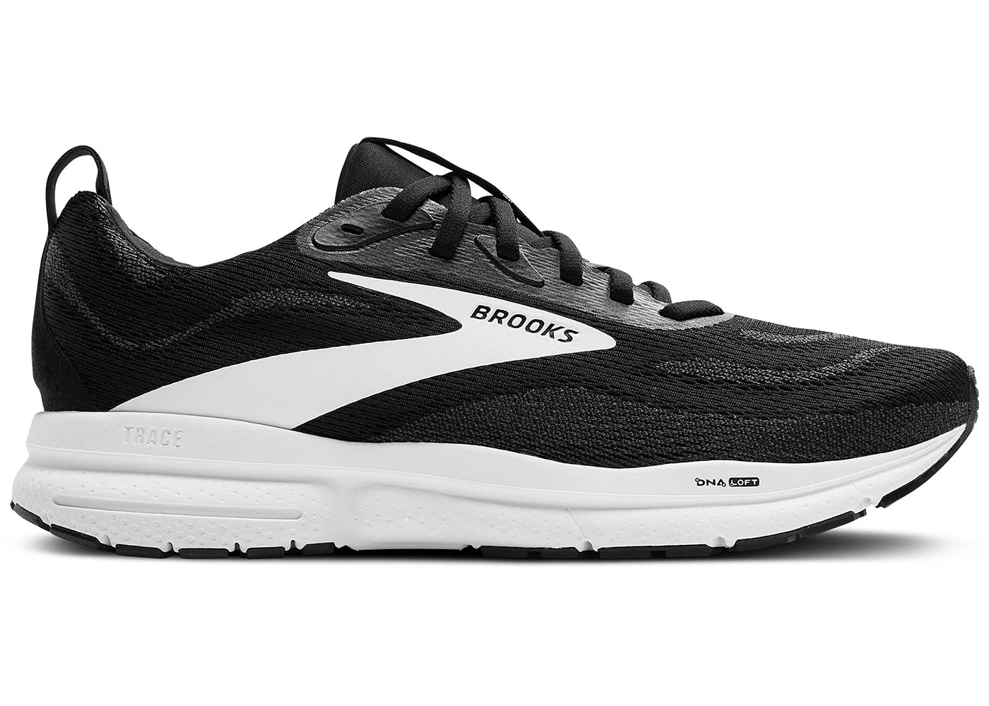 Brooks Trace 4 Black Grey White