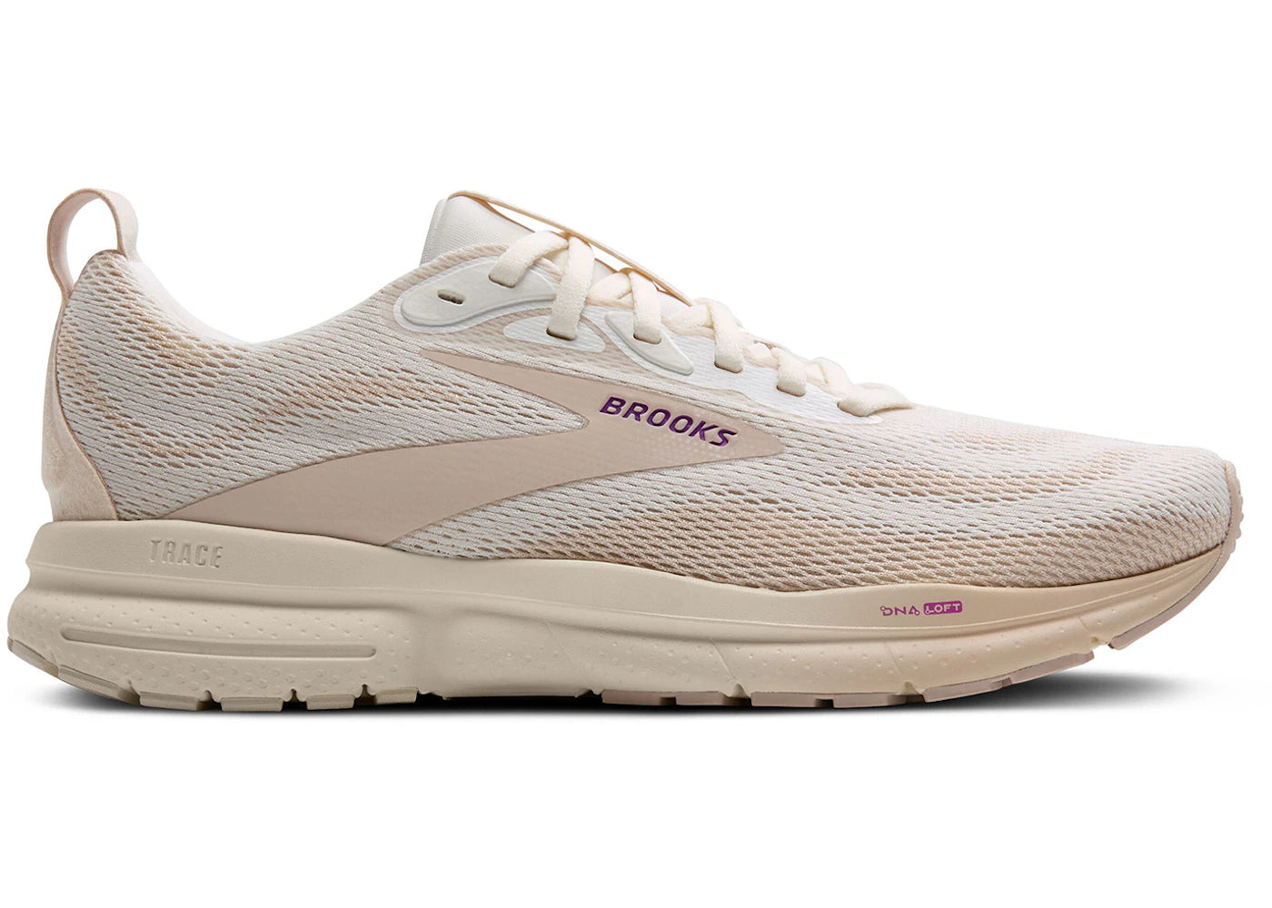 Brooks Trace 4 Coconut Milk Almond Purple (Women's)