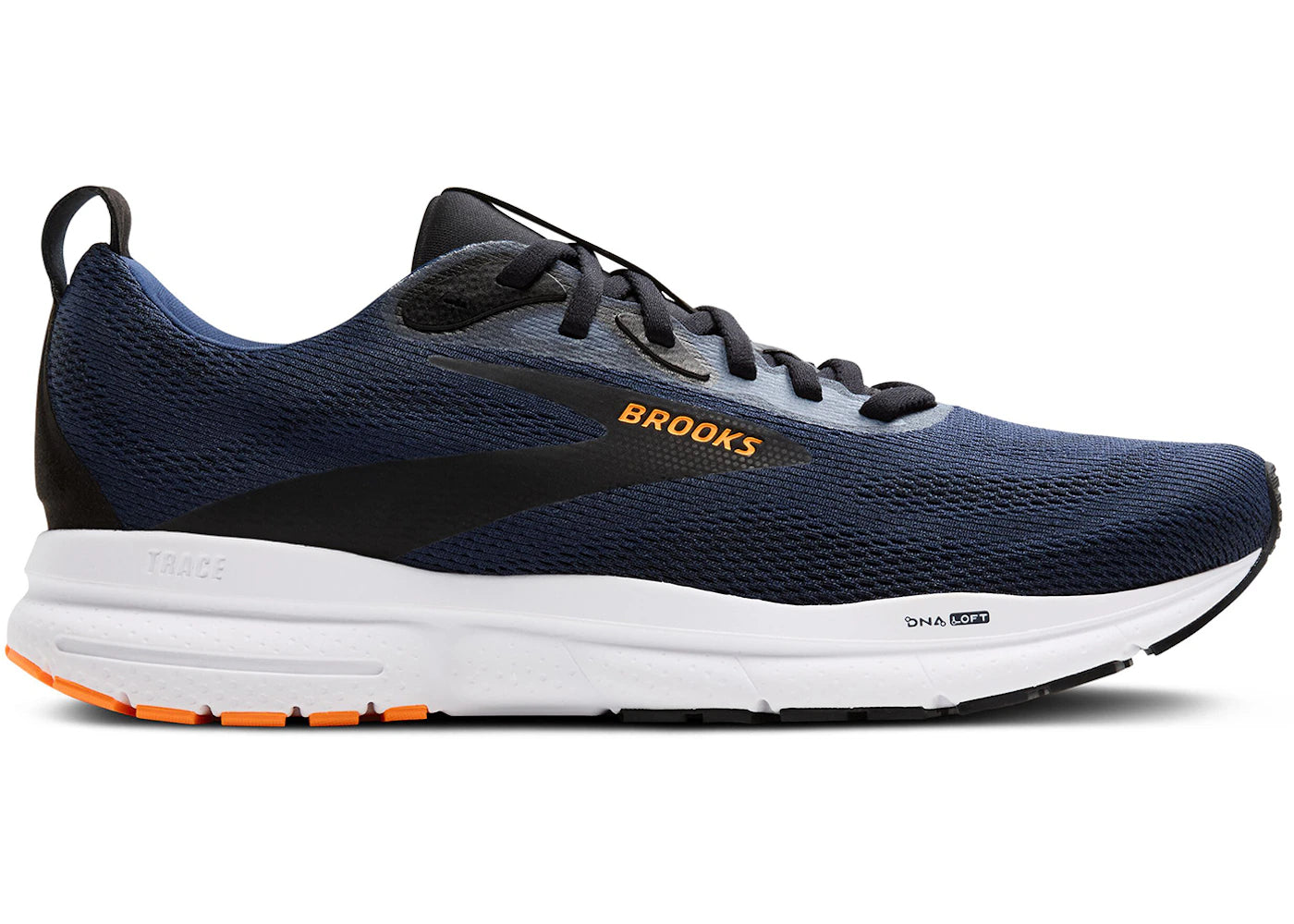 Brooks Trace 4 Peacoat Black Orange Pop