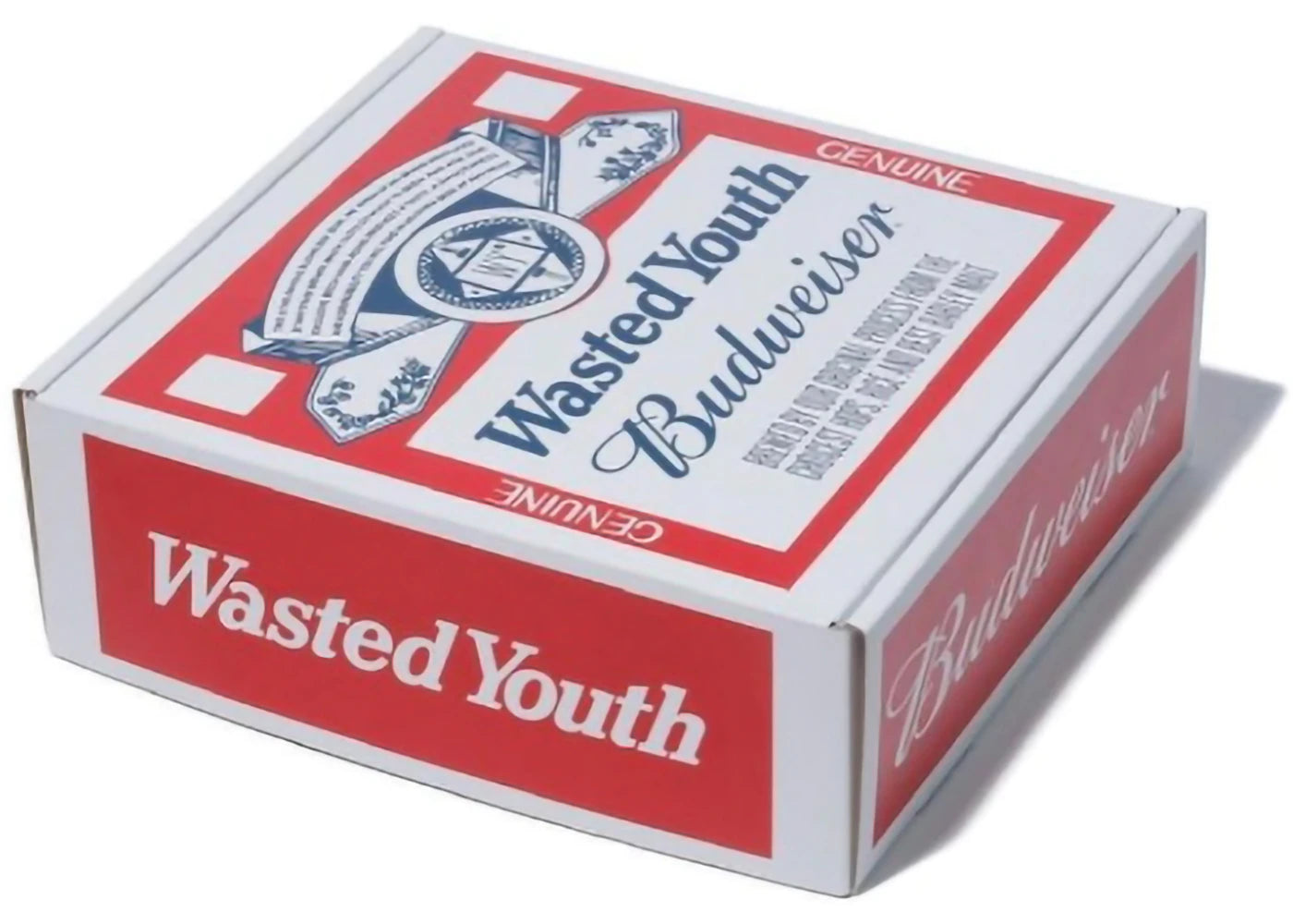 Wasted Youth x Budweiser Box #1 T-Shirt White