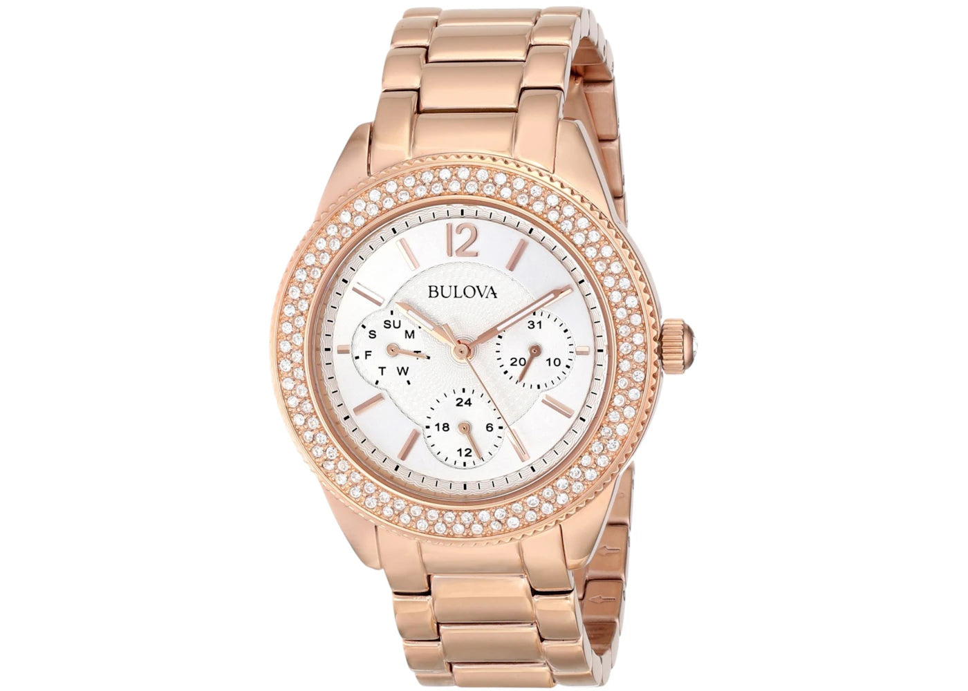 Bulova Swarovski Crystals 97N101