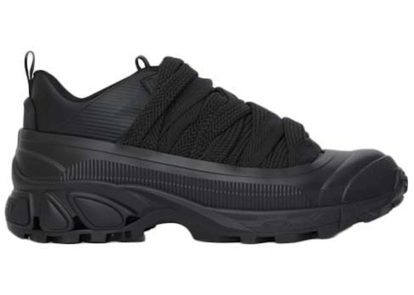 Burberry Arthur Black Lace Detail Sneakers Black