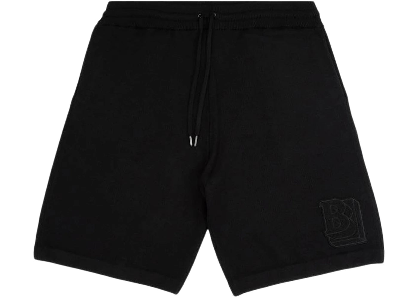 Burberry B Branded Knitted Shorts Black