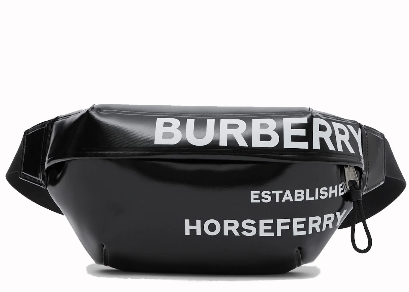 Burberry Bum Bag Horseferry Print Medium Black