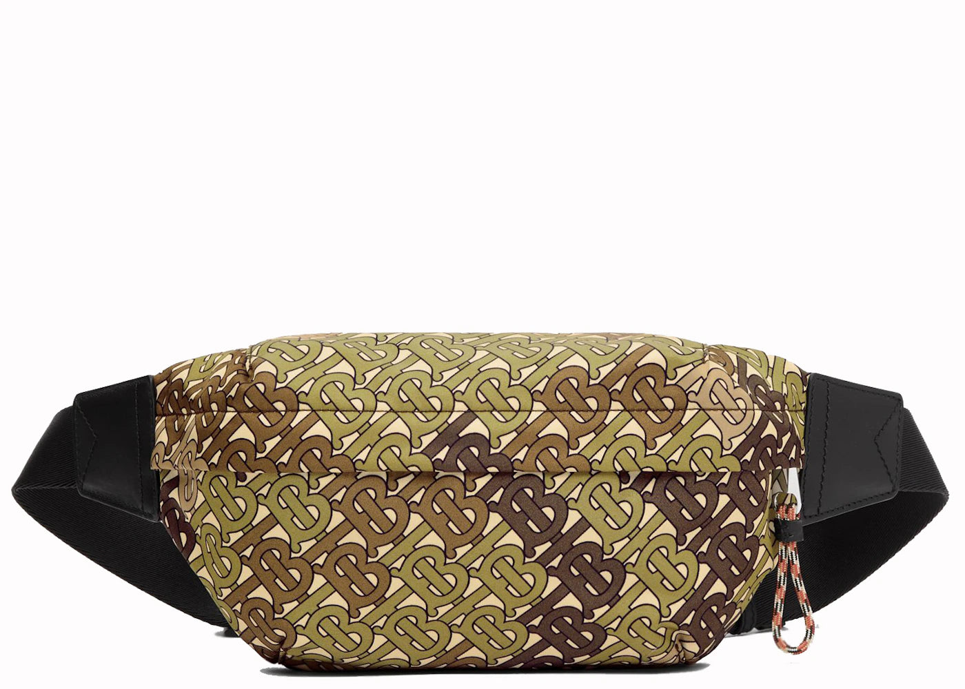 Burberry Bum Bag Monogram Print Medium Khaki Green