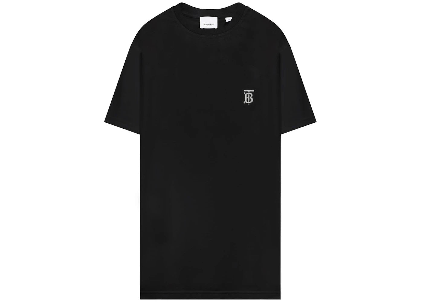 Burberry Burberry Logo Embroidered T-shirt Black