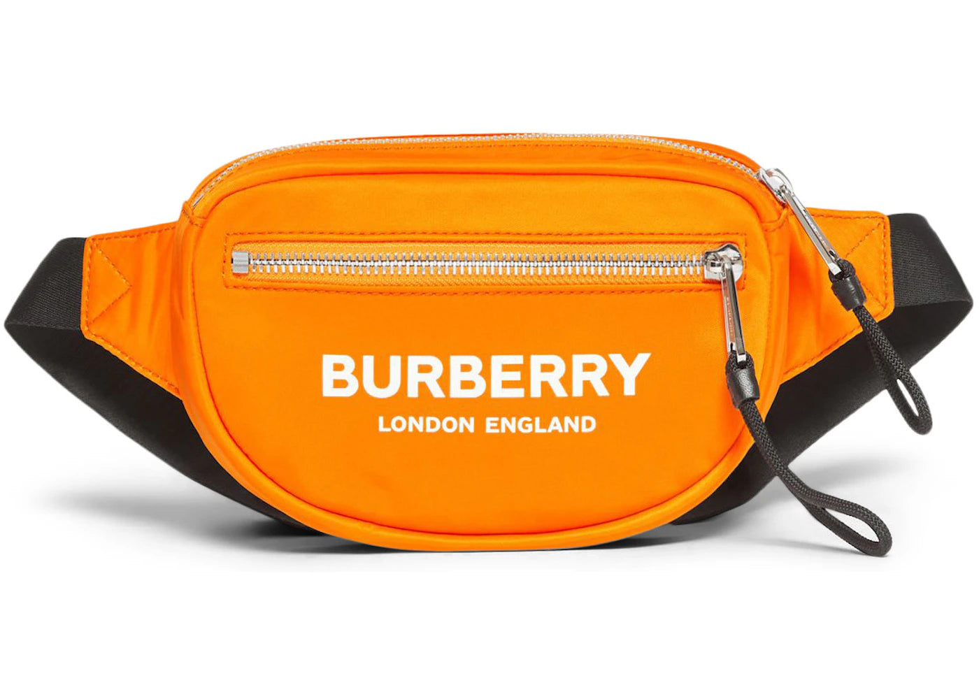 Burberry Cannon Bum Bag Logo Print ECONYL Small Bright Orange