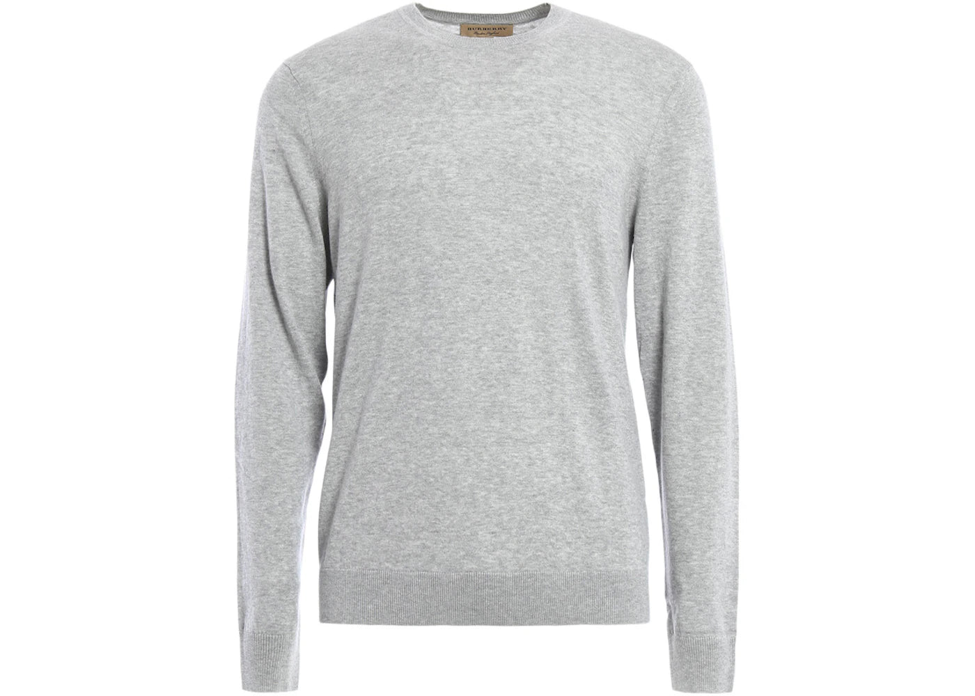 Burberry Cashmere Blend Crewneck Sweatshirt Grey