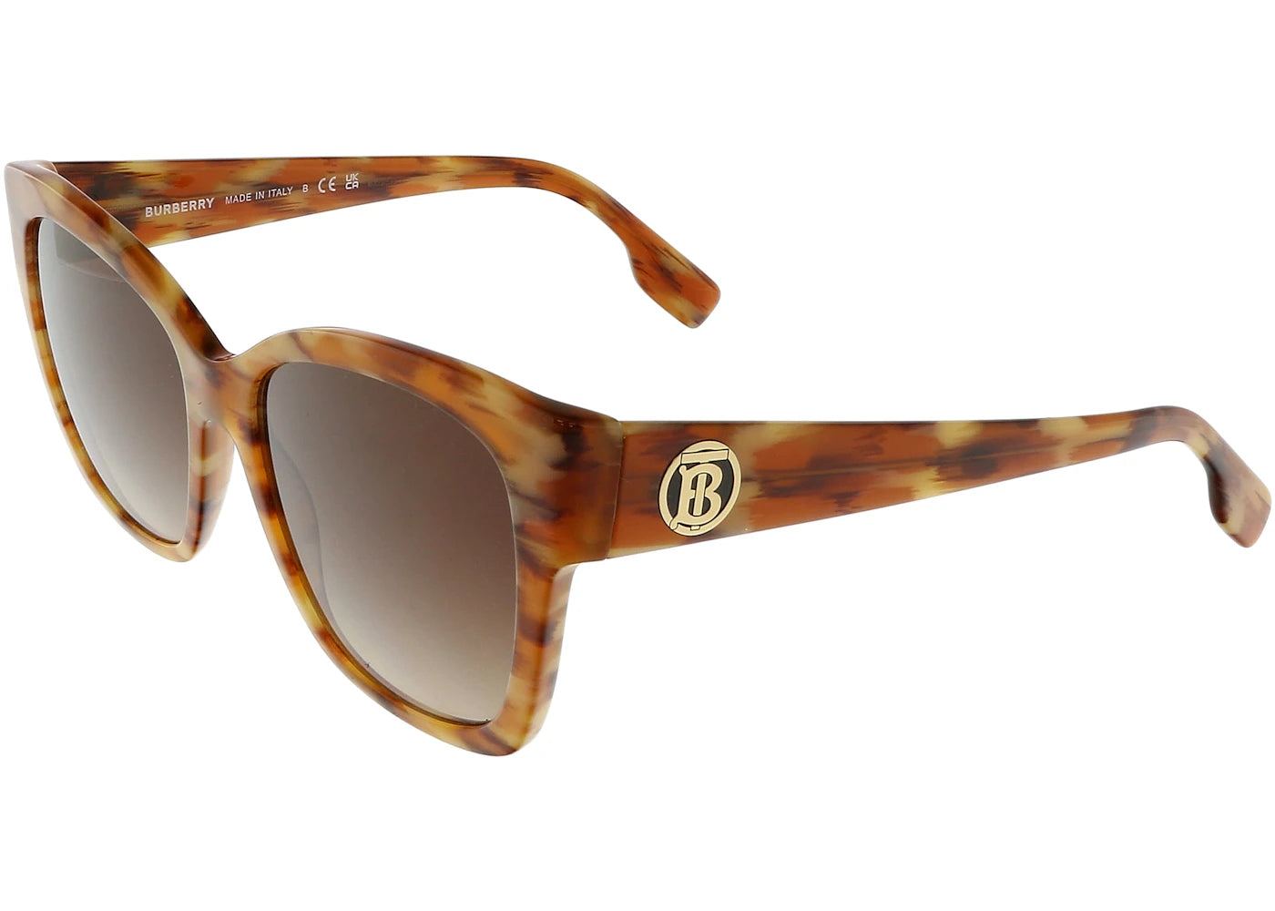 Burberry Cateye Sunglasses Brown (0BE4345 391513 Ruth)