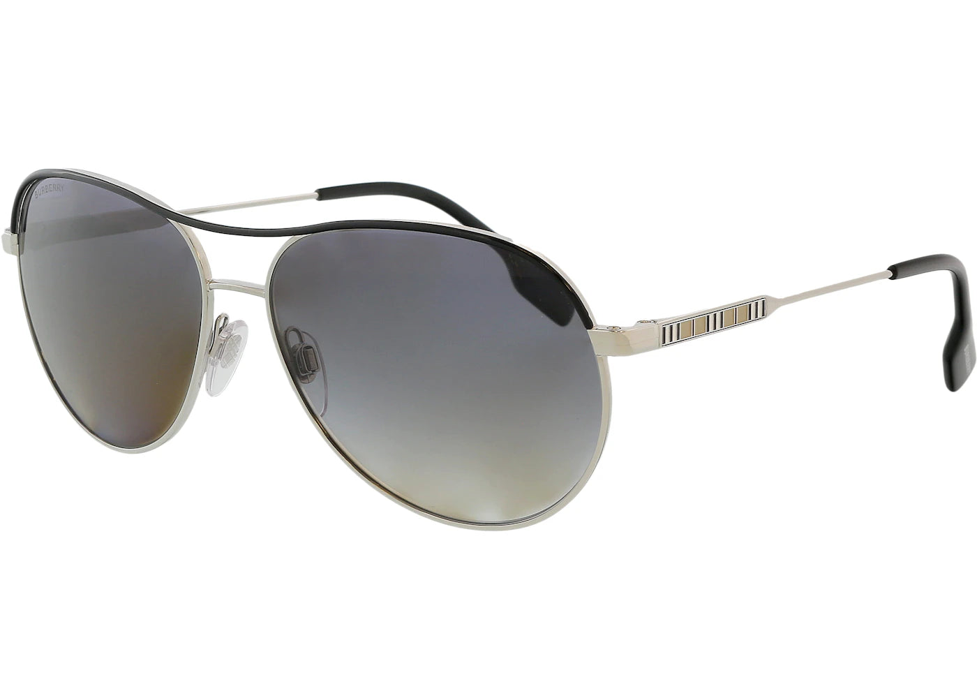 Burberry Cateye Sunglasses Silver (0BE3122 1005T359)