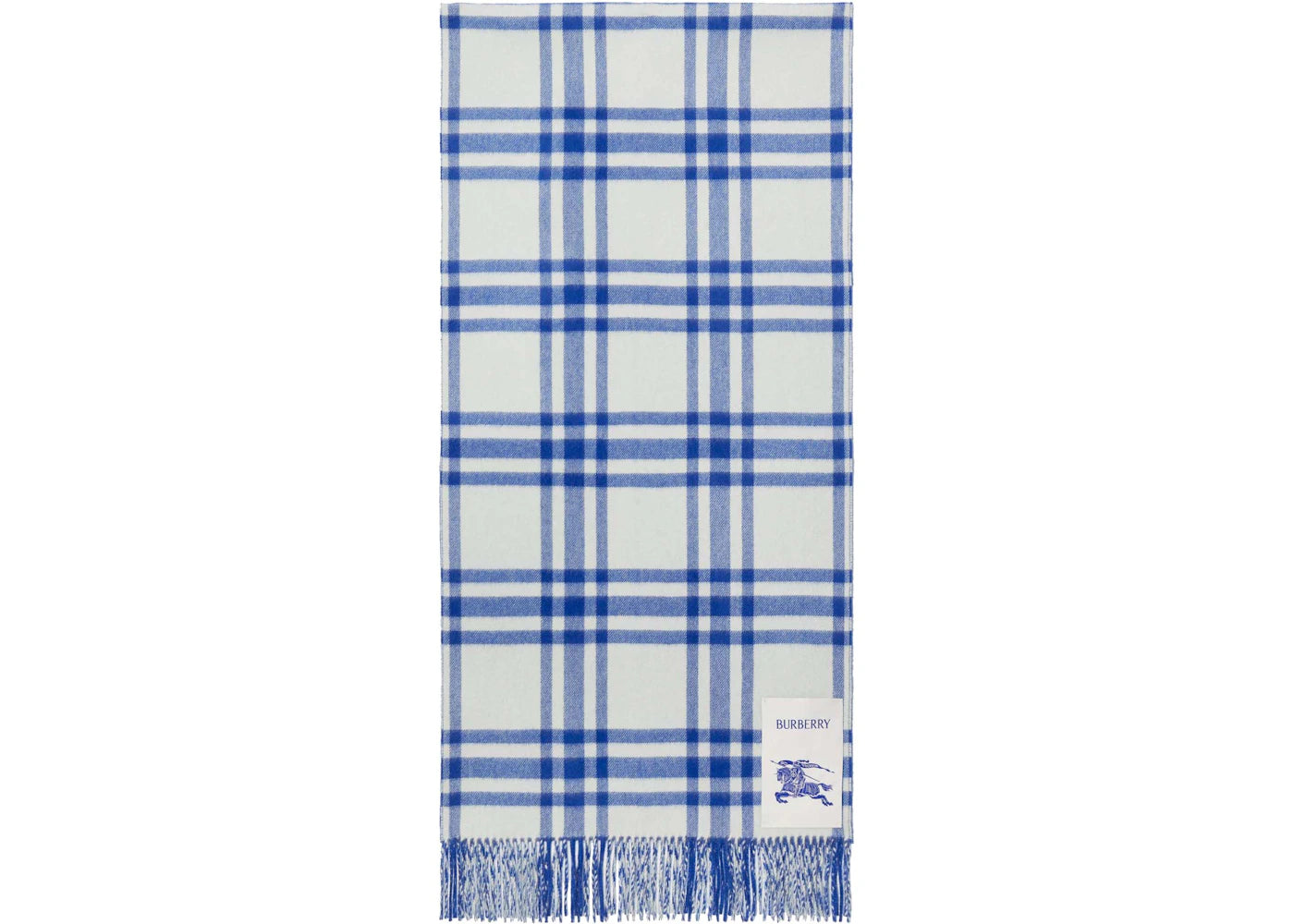 Burberry Check Cashmere Reversible Scaf Knight