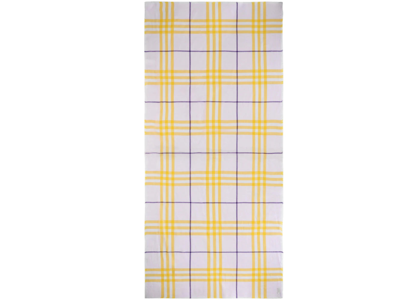 Burberry Checked Wool Scarf Multi