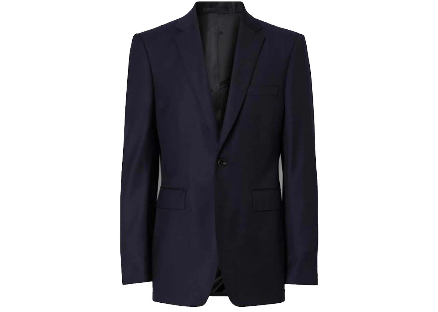 Burberry Classic Fit Wool Suit Navy
