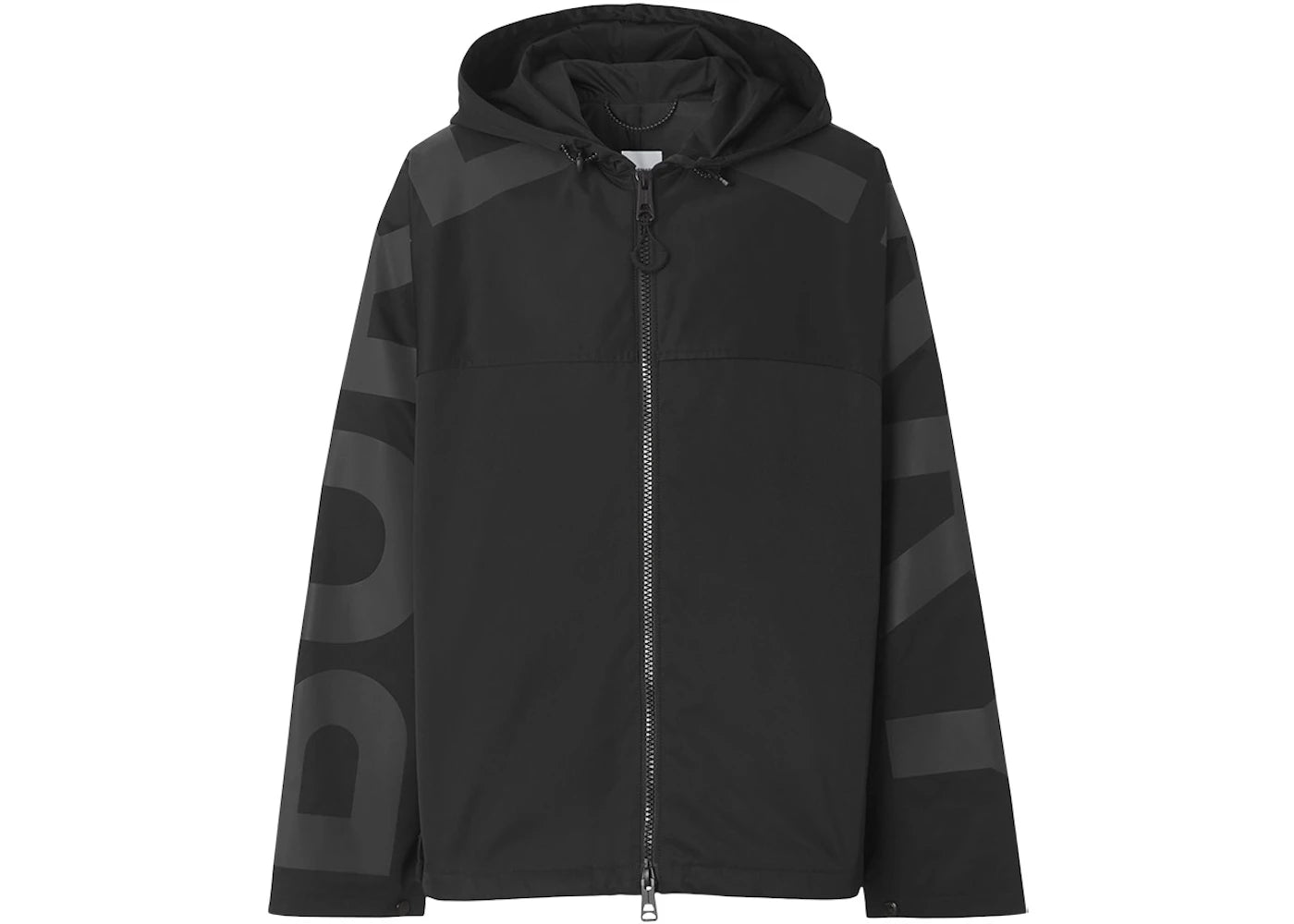 Burberry Compton Windbreaker Jacket Black