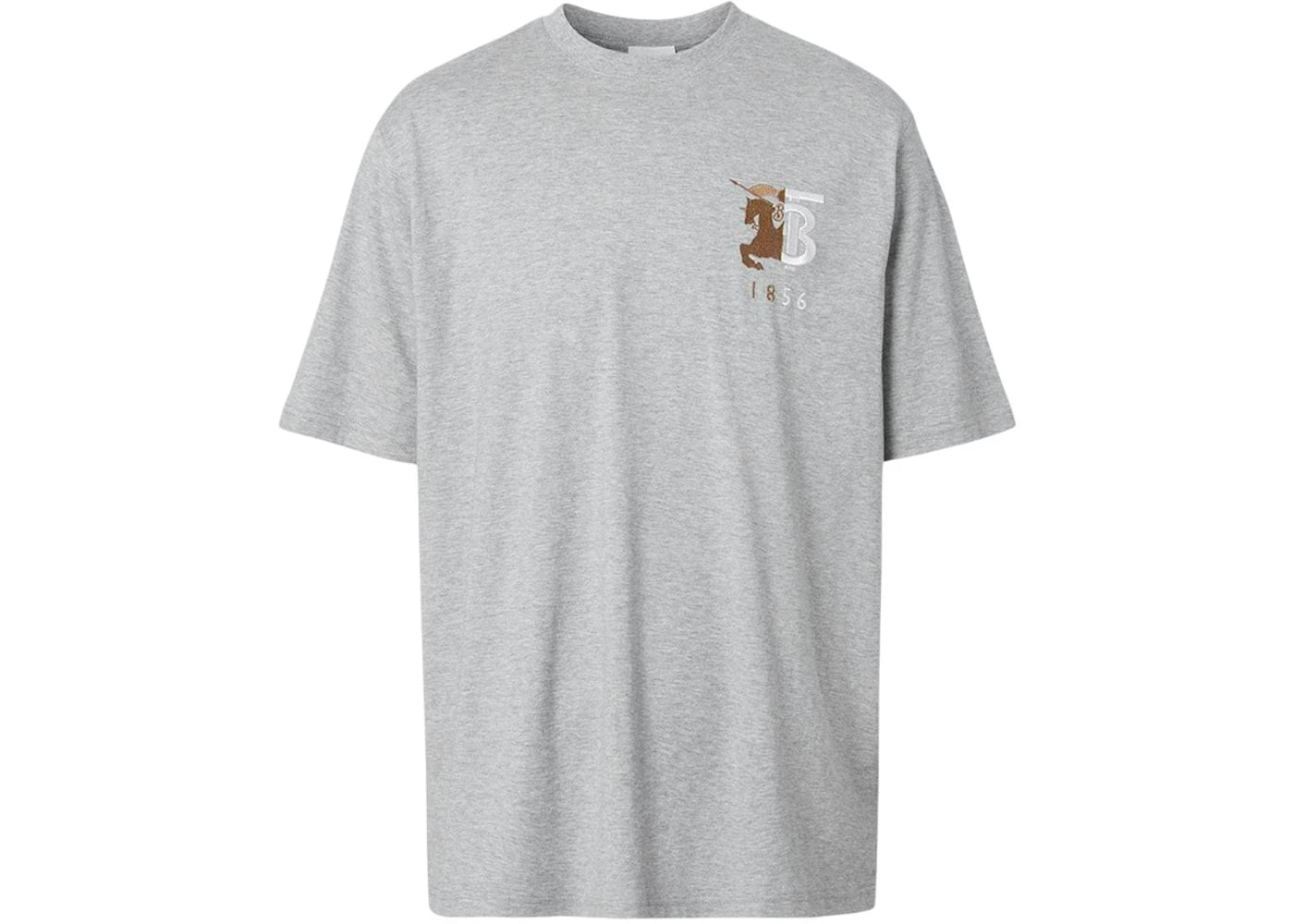 Burberry Contrast Logo T-shirt Grey