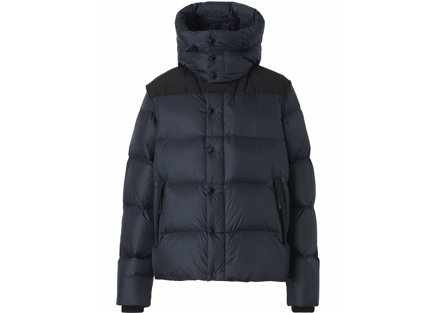 Burberry Convertible Padded Jacket Black