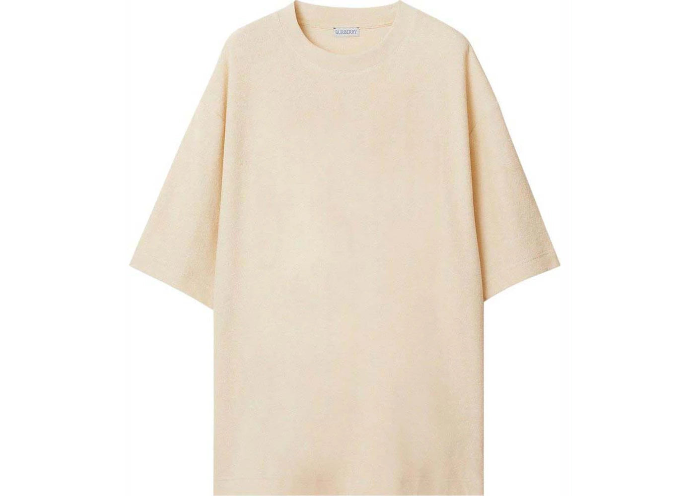 Burberry Cotton Toweling T-Shirt Calico