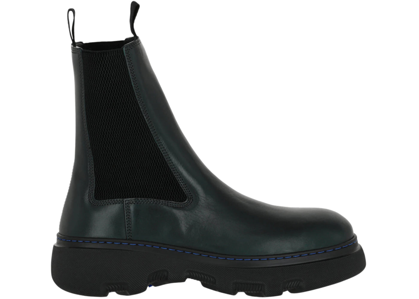 Burberry Creeper Chelsea Boots Green