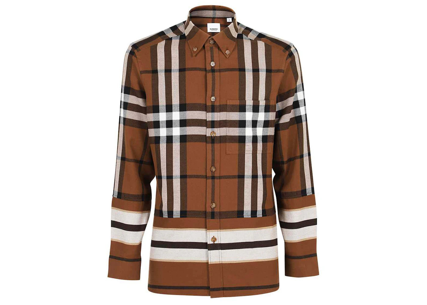 Burberry Creeton Check Shirt Brown