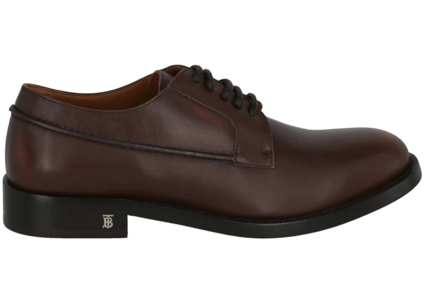Burberry Derby Oxfords Brown Leather