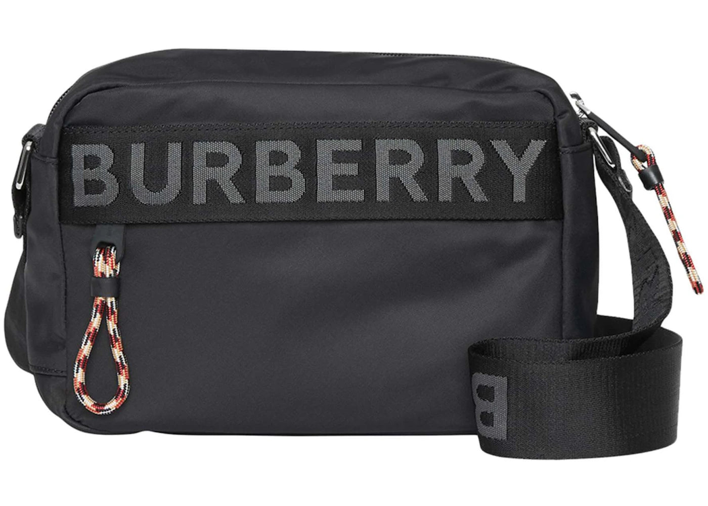 Burberry ECONYL Logo Crossbody Black