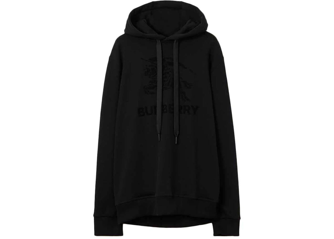 Burberry EKD Cotton Hoodie Black