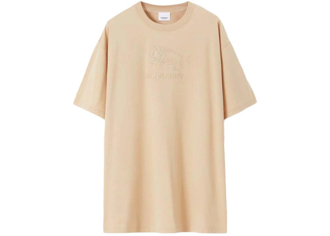 Burberry EKD Cotton T-shirt Soft Fawn