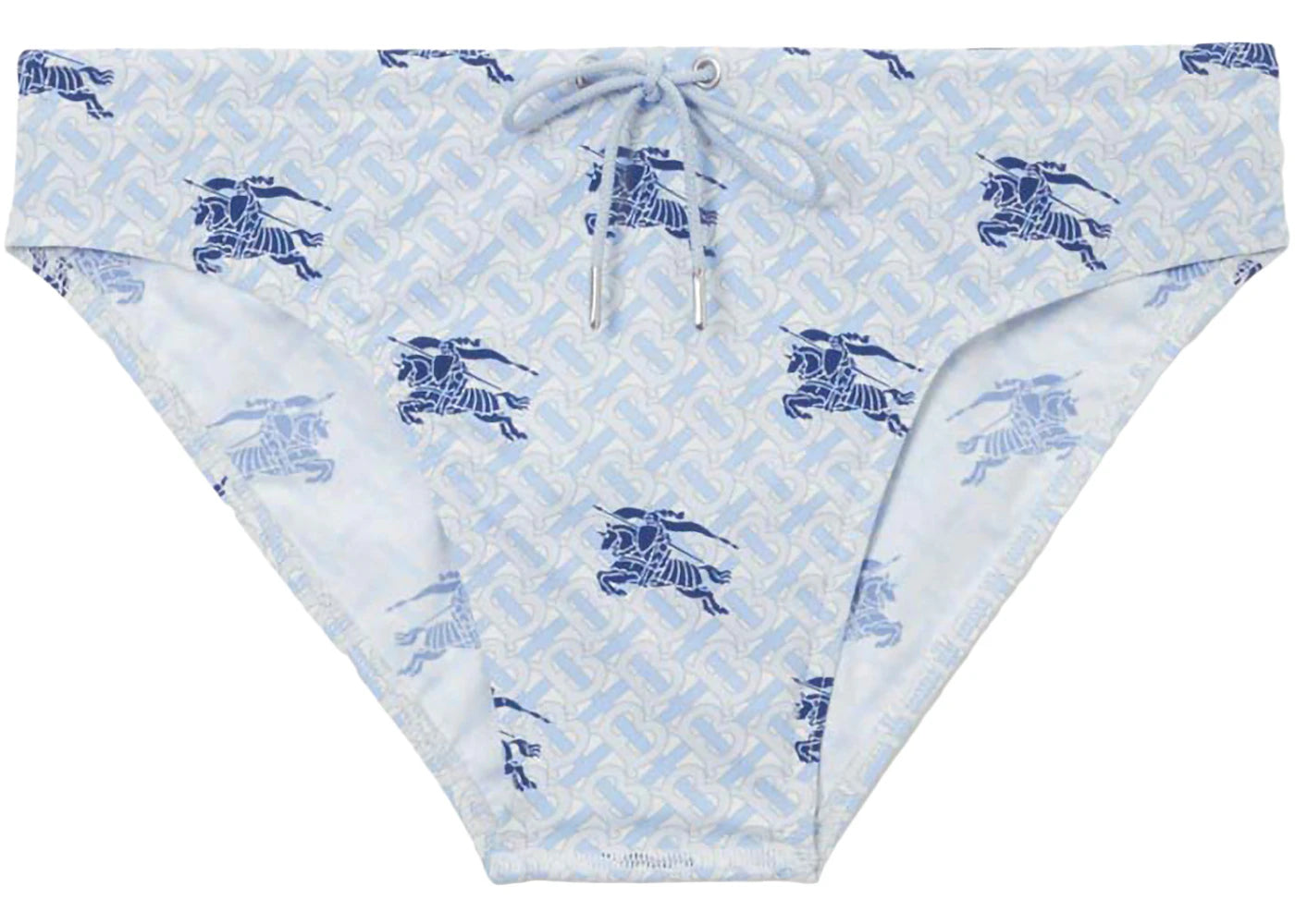 Burberry EKD Monogram Drawcord Swim Briefs Navy