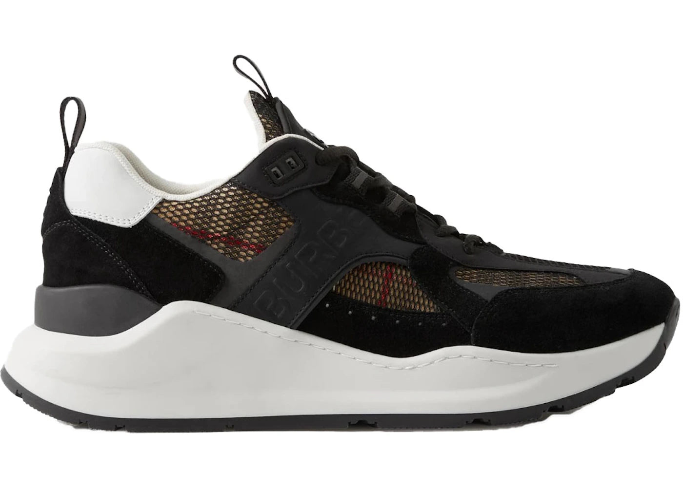 Burberry Embossed Mesh Sneakers Black