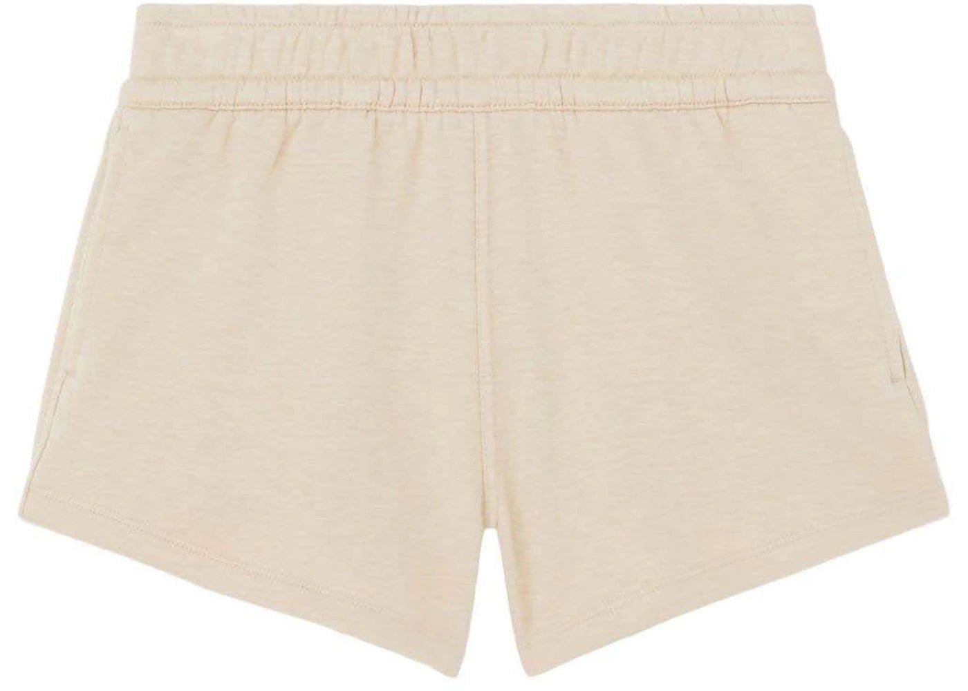 Burberry Embroidered Logo Shorts Beige