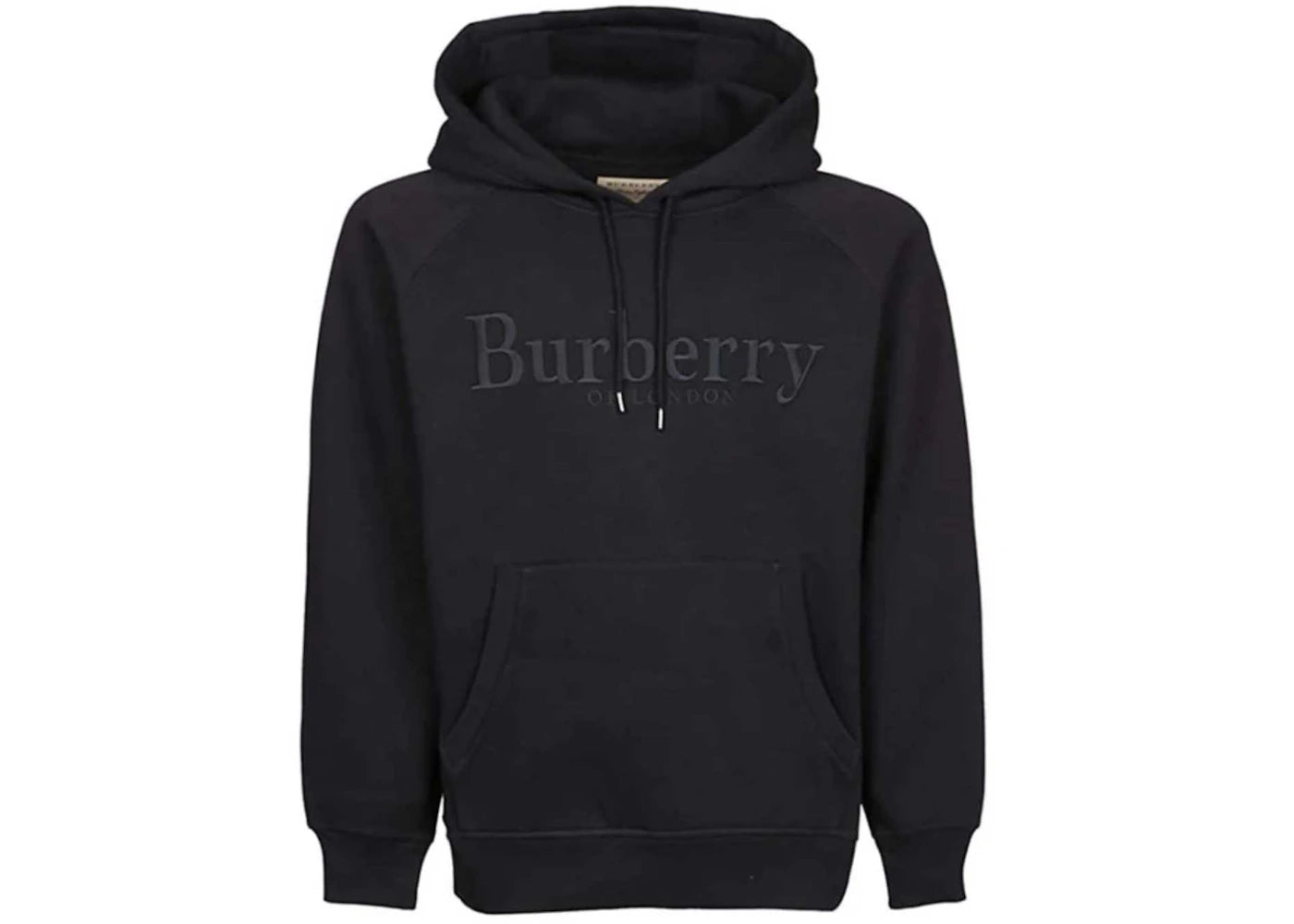 Burberry Embroidered Logo Sweatshirt Black