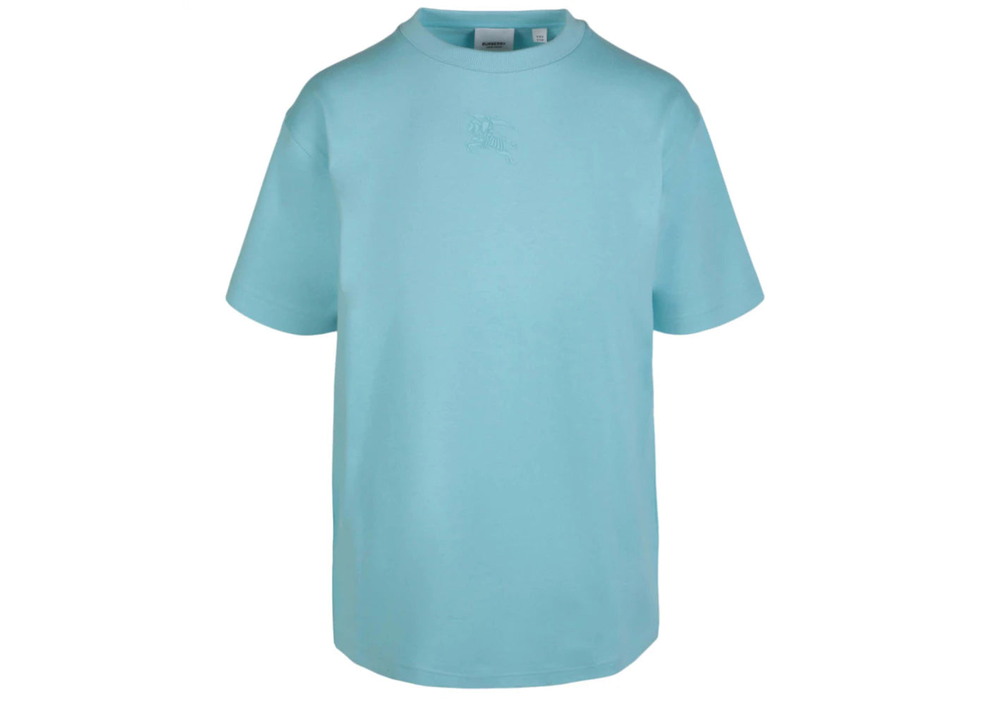 Burberry Graphic Printed Short Sleeve Shirt Blue