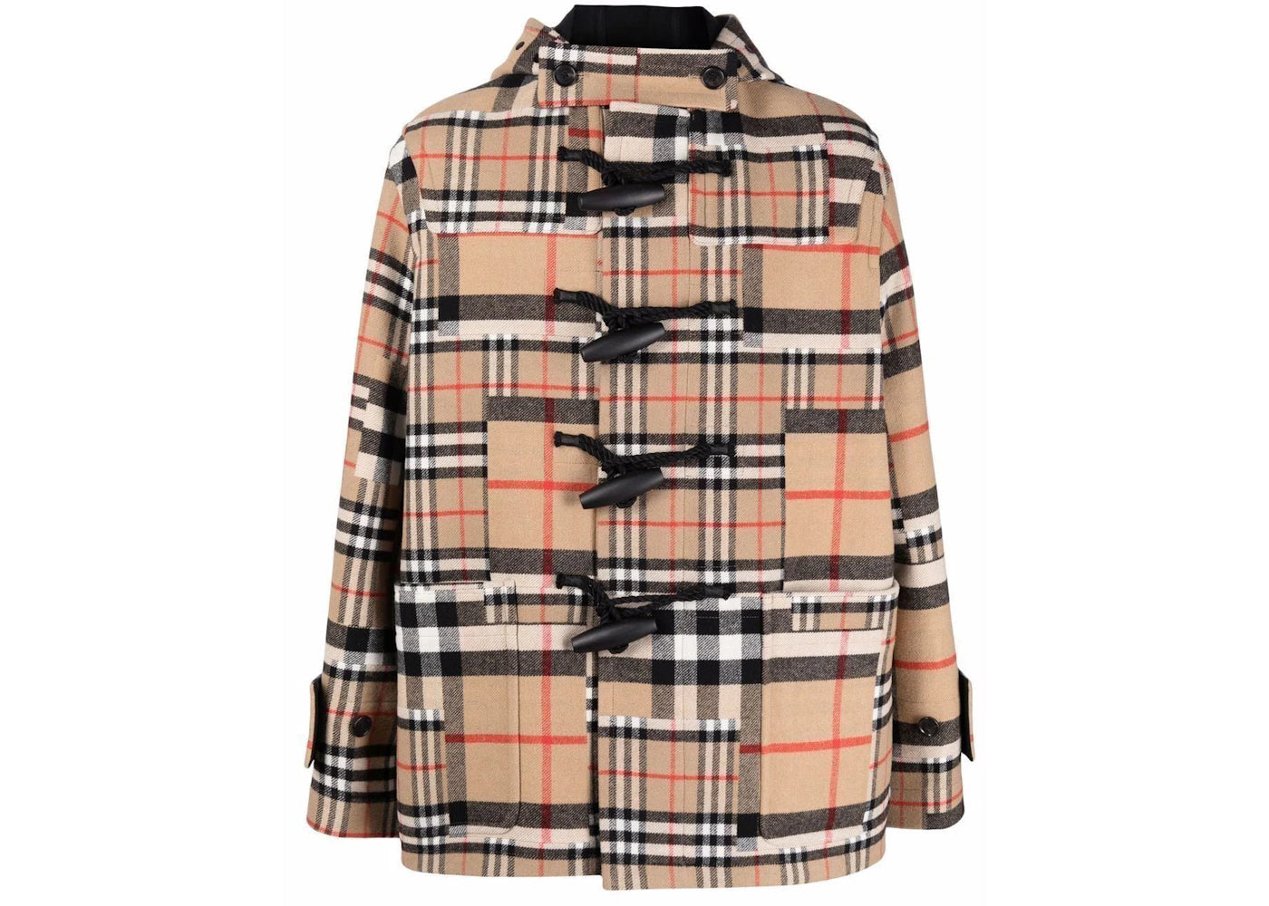 Burberry Herren Mantel Duffel Coat Beige