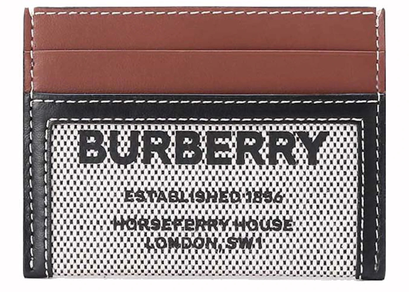 Burberry Horseferry Card Case Tan/Black