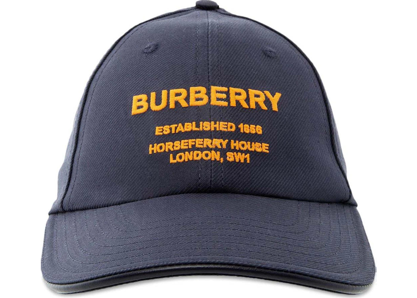 Burberry Horseferry Motif Baseball Cap Midnight Blue